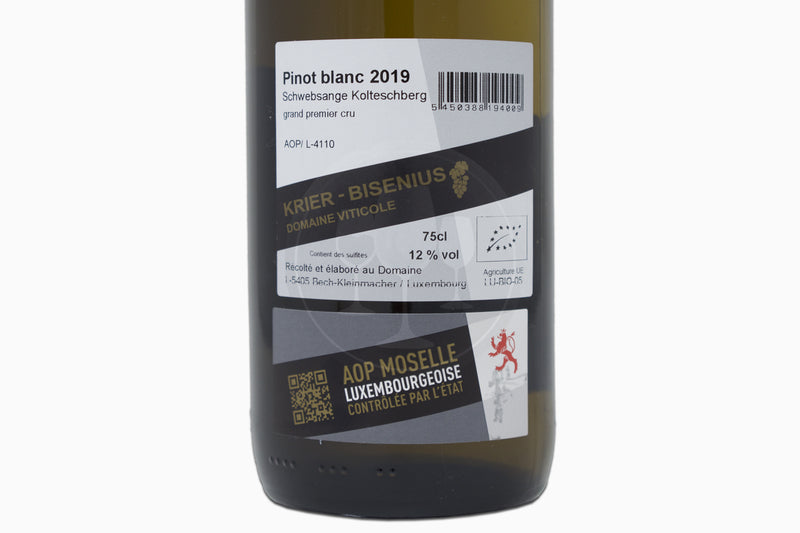 Pinot Blanc 2022 Kolteschberg