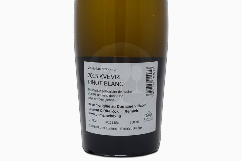 Pinot Blanc "Kvevri" 2015