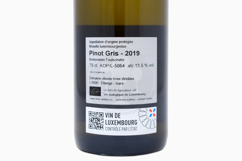 Pinot Gris 2021 Foulschette