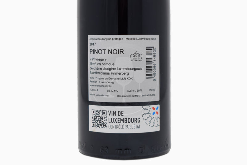 Pinot Noir "Barrique" 2019